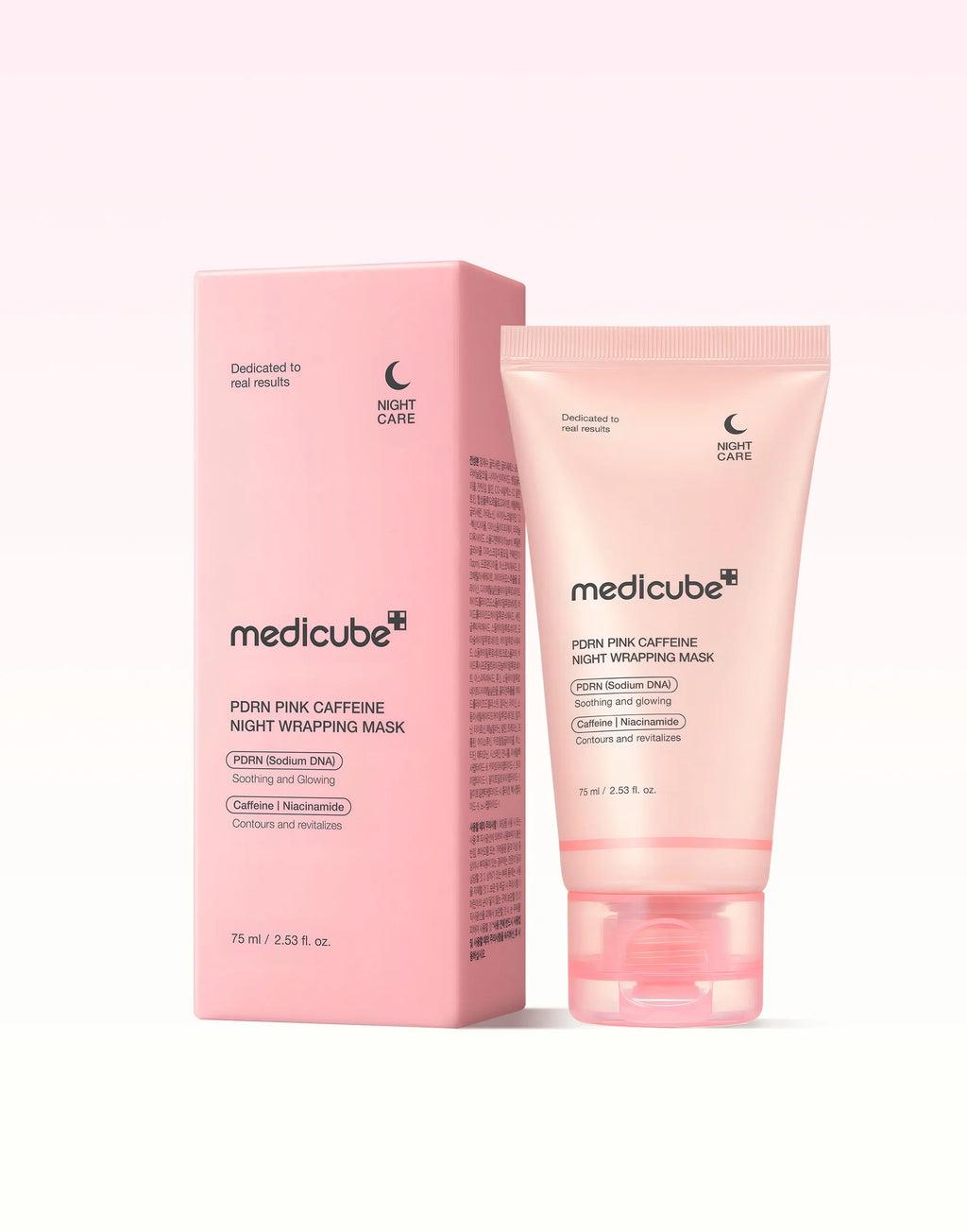Medicube PDRN Pink Caffeine Night Wrapping Mask 75ml